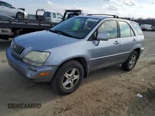 2003 Lexus RX 300 with VIN JTJGF10U030154053, listed as a Copart auction lot 44418205 with 256,735 mi miles and Salvage Title. Bid and sale history available at carsss.com. Image 1.