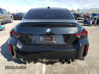 2024 BMW M2 with VIN 3MF13DM07R8E22344, listed as a Copart auction lot 51375944 with 0 mi miles and Salvage Title. Bid and sale history available at carsss.com. Image 6.