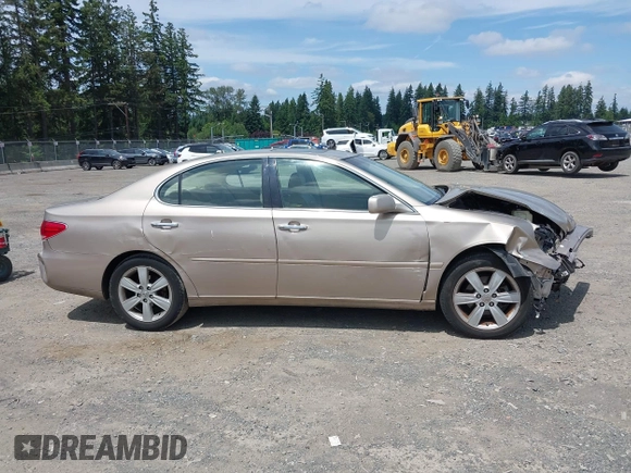 2005 Lexus ES 350 with VIN JTHBA30G955085868, listed as a IAAI auction lot 42586900 with 136,948 mi miles and . Bid and sale history available at DreamBid. Image 14.