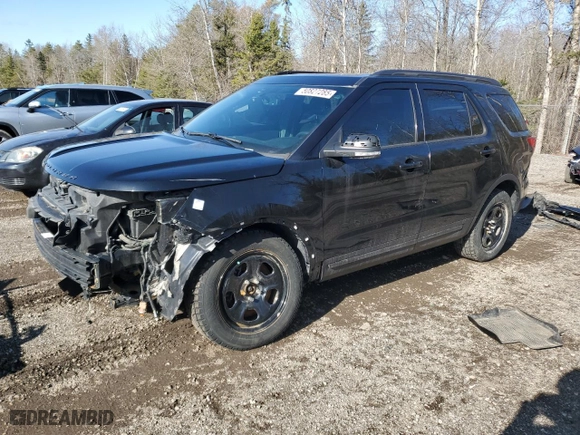 2017 Ford Explorer XLT with VIN 1FM5K8D89HGE15864, listed as a Copart auction lot 50827285 with 167,146 mi miles and Salvage Title. Bid and sale history available at carsss.com. Image 1.
