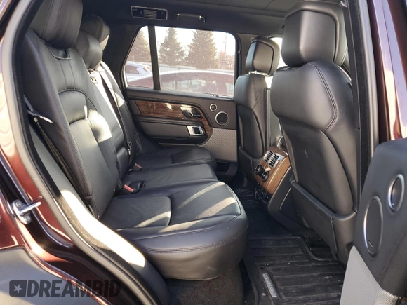 2018 Land Rover Range Rover HSE z VIN SALGS2SV2JA385353, wystawiony jako Copart lot #51915155 z przebiegiem 75 794 mil mil oraz Czysty tytuł • Clean title. Historia ofert i sprzedaży dostępna na DreamBid. Obrazek 11.