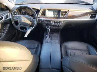 2017 Genesis G80 3.8L with VIN KMHGN4JE3HU203160, listed as a Copart auction lot 40464484 with 84,936 mi miles. Bid and sale history available at carsss.com. Image 8.