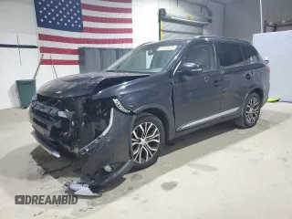 2016 Mitsubishi Outlander SE z VIN JA4AZ3A37GZ024980, wystawiony jako Copart lot #48388535 z przebiegiem 126 958 mil mil oraz Szkoda całkowita • Salvage title. Historia ofert i sprzedaży dostępna na DreamBid. Obrazek 1.