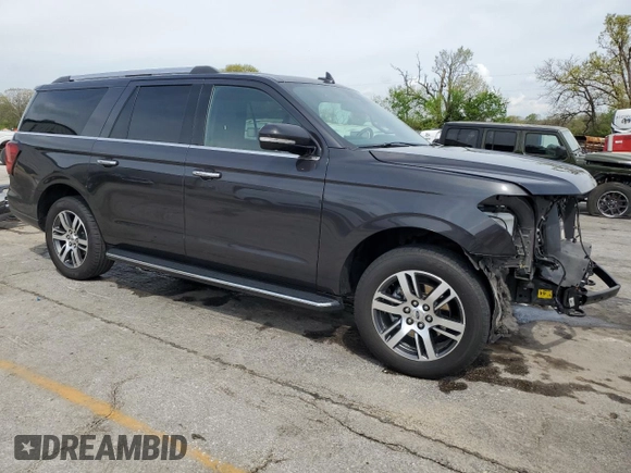 2022 Ford Expedition Max Limited with VIN 1FMJK2AT9NEA52414, listed as a Copart auction lot 53733915 with 73,603 mi miles and Salvage title. Bid and sale history available at DreamBid. Image 4.