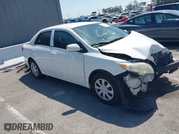 2009 Toyota Corolla with VIN JTDBL40E599087258, listed as a IAAI auction lot 41985357 with 168,115 mi miles. Bid and sale history available at carsss.com. Image 1.