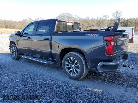 2023 Chevrolet Silverado 1500 LT with VIN 1GCPDDEK2PZ179443, listed as a Copart auction lot 42834445 with 49,393 mi miles and Salvage Title. Bid and sale history available at carsss.com. Image 2.