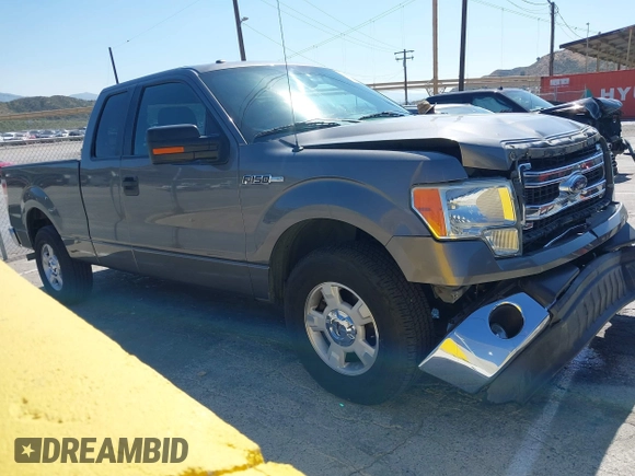 2013 Ford F-150 XL with VIN 1FTFX1CF4DFB61322, listed as a IAAI auction lot 42216887 with 107,136 mi miles and . Bid and sale history available at DreamBid. Image 1.