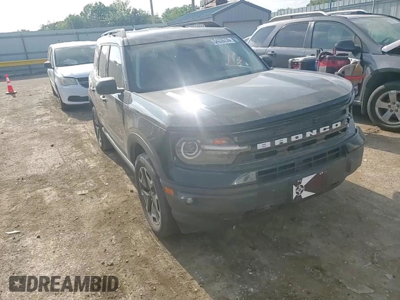 2021 Ford Bronco Sport Outer Banks with VIN 3FMCR9C66MRA59546, listed as a Copart auction lot 54226735 with 81,369 mi miles and Salvage title. Bid and sale history available at DreamBid. Image 14.