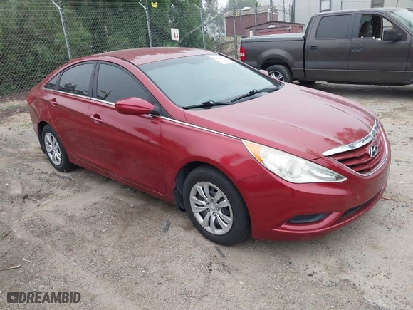 2013 Hyundai Sonata GLS with VIN 5NPEB4AC8DH563659, listed as a IAAI auction lot 42030861 with 80,170 mi miles. Bid and sale history available at carsss.com. Image 1.