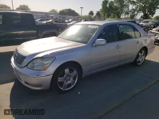 2005 Lexus LS 430 with VIN JTHBN36FX55026525, listed as a Copart auction lot 52214215 with 326,660 mi miles and Clean Title. Bid and sale history available at carsss.com. Image 1.