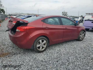 2013 Hyundai Elantra GLS with VIN 5NPDH4AE1DH404574, listed as a Copart auction lot 47821255 with 114,123 mi miles and Salvage Title. Bid and sale history available at carsss.com. Image 3.