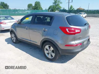 2012 Kia Sportage LX with VIN KNDPBCA28C7237079, listed as a IAAI auction lot 42663554 with 245,420 mi miles and . Bid and sale history available at DreamBid. Image 3.