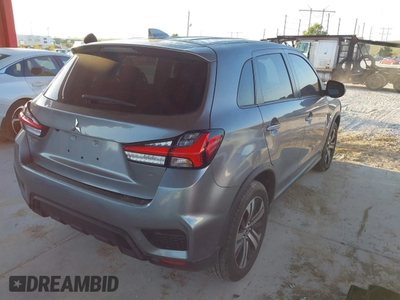 2020 Mitsubishi Outlander Sport ES 2.0 with VIN JA4AR3AU1LU015630, listed as a IAAI auction lot 41753689 with 98,435 mi miles. Bid and sale history available at carsss.com. Image 4.