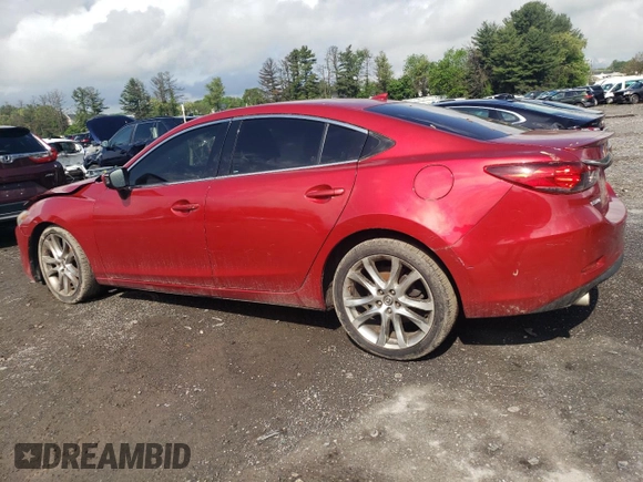 2014 Mazda 6 i Grand Touring with VIN JM1GJ1W57E1104393, listed as a Copart auction lot 55399775 with 187,868 mi miles and Clean Title. Bid and sale history available at DreamBid. Image 2.