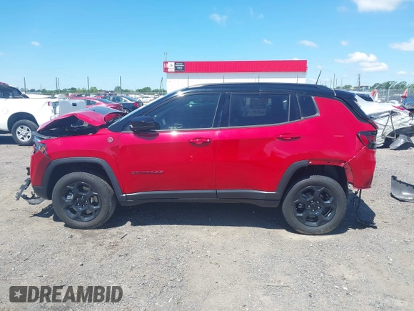 2023 Jeep Compass Trailhawk с VIN 3C4NJDDN4PT508324, выставлен на аукционе IAAI как лот 42266062 с пробегом 26 346 миль миль и . История ставок и продаж доступна на DreamBid. Изображение 15.