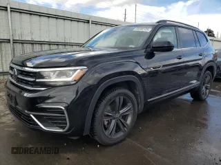 2021 Volkswagen Atlas SE with VIN 1V2RR2CA8MC527090, listed as a Copart auction lot 50008125 with 51,086 mi miles and Salvage title. Bid and sale history available at DreamBid. Image 1.