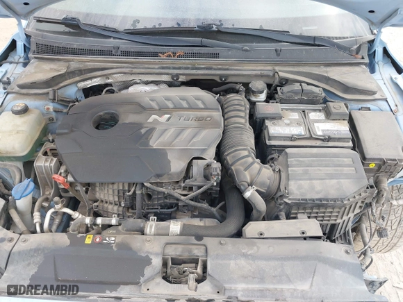 2020 Hyundai Veloster N with VIN KMHT36AH6LU004705, listed as a IAAI auction lot 42014151 with 155,813 mi miles. Bid and sale history available at carsss.com. Image 10.