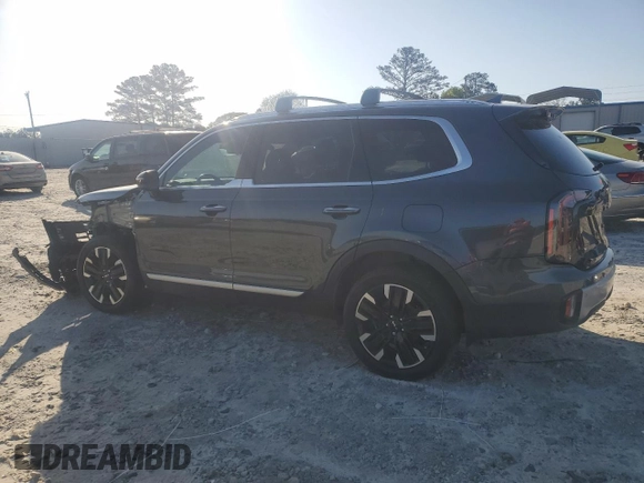 2024 Kia Telluride SX X-Pro z VIN 5XYP5DGC1RG447211, wystawiony jako Copart lot #52499645 z przebiegiem 15 229 mil mil oraz Szkody całkowita. Historia ofert i sprzedaży dostępna na DreamBid. Obrazek 2.