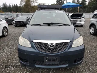 2006 Mazda MPV LX with VIN JM3LW28A860568260, listed as a Copart auction lot 76182084 with 124,092 mi miles and Clean Title. Bid and sale history available at carsss.com. Image 5.