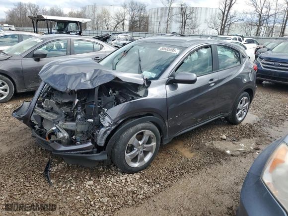2022 Honda HR-V LX with VIN 3CZRU6H35NM739179, listed as a Copart auction lot 50663095 with 46,718 mi miles and Salvage Title. Bid and sale history available at carsss.com. Image 1.