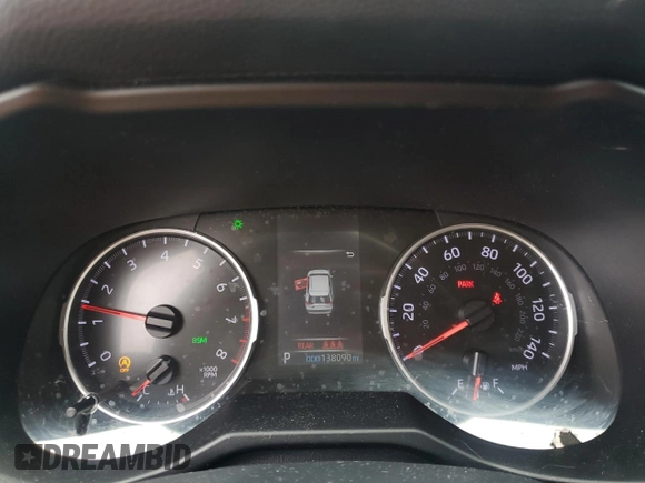 2019 Toyota RAV4 LE with VIN 2T3G1RFV5KC052632, listed as a Copart auction lot 63547905 with 138,090 mi miles and Clean title. Bid and sale history available at DreamBid. Image 9.