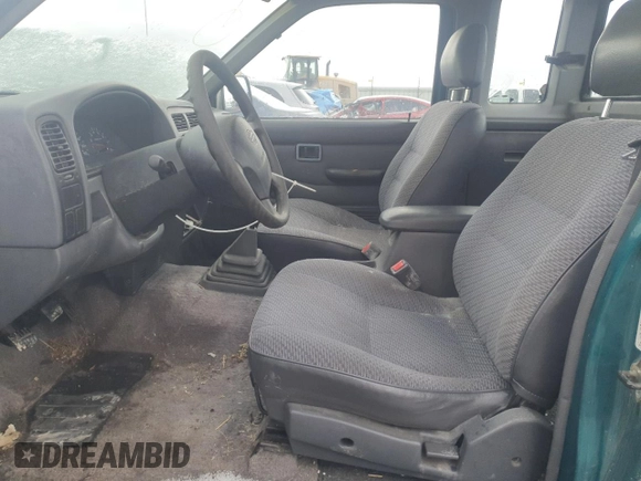 1996 Nissan Frontier XE with VIN 1N6SD16SXTC322219, listed as a Copart auction lot 49043685 with 102,964 mi miles and Salvage title. Bid and sale history available at DreamBid. Image 8.