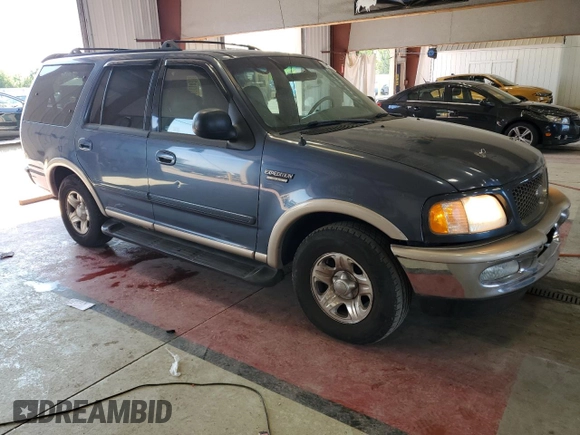 1998 Ford Expedition XLT with VIN 1FMRU17L6WLB43586, listed as a Copart auction lot 64261125 with 172,564 mi miles and Salvage title. Bid and sale history available at DreamBid. Image 4.