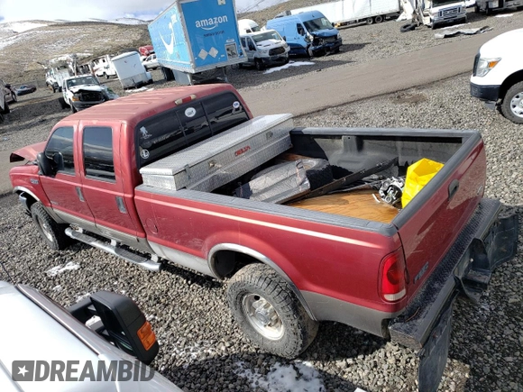 2003 Ford F-350 XL with VIN 1FTSW31F83EB05422, listed as a Copart auction lot 51350635 with 159,338 mi miles and Salvage Title. Bid and sale history available at DreamBid. Image 2.