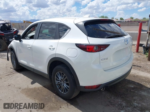 2020 Mazda CX-5 Sport with VIN JM3KFABM1L1752583, listed as a IAAI auction lot 40349125 with 50,134 mi miles. Bid and sale history available at carsss.com. Image 3.