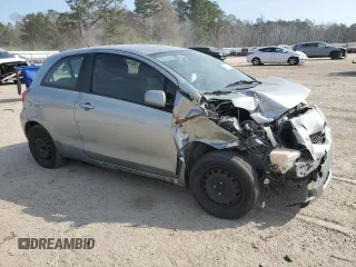 2010 Toyota Yaris with VIN JTDJT4K3XA5300417, listed as a Copart auction lot 44013065 with 0 mi miles and Salvage Title. Bid and sale history available at carsss.com. Image 4.