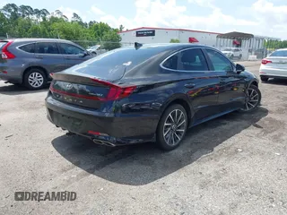 2023 Hyundai Sonata Limited z VIN KMHL34J2XPA262877, wystawiony jako IAAI lot #42450105 z przebiegiem 33 103 mil mil oraz . Historia ofert i sprzedaży dostępna na DreamBid. Obrazek 4.