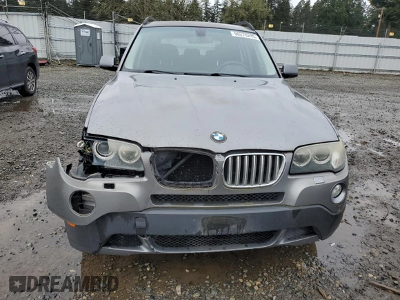 2009 BMW X3 xDrive30i with VIN WBXPC934X9WJ26260, listed as a Copart auction lot 50270245 with 80,312 mi miles and Salvage Title. Bid and sale history available at carsss.com. Image 5.