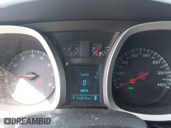 2012 Chevrolet Equinox LT w/1LT with VIN 2GNFLEEK7C6273058, listed as a IAAI auction lot 42157716 with 93,515 mi miles. Bid and sale history available at carsss.com. Image 7.