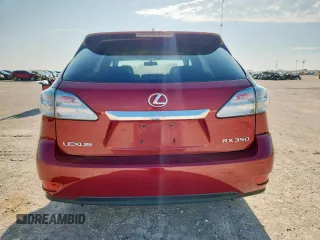 2010 Lexus RX 350 with VIN 2T2ZK1BA0AC003898, listed as a Copart auction lot 63350005 with 117,926 mi miles and Salvage title. Bid and sale history available at DreamBid. Image 6.