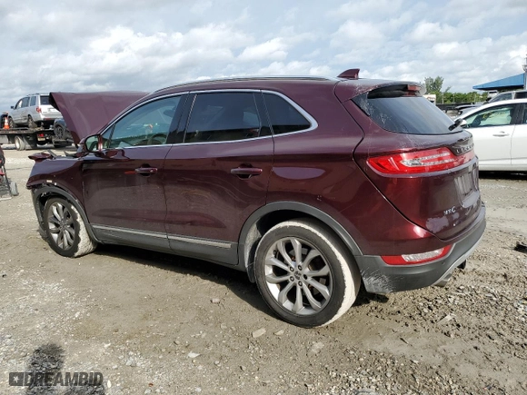 2017 Lincoln MKC Select with VIN 5LMCJ2C98HUL32796, listed as a Copart auction lot 79355374 with 99,321 mi miles and Salvage Title. Bid and sale history available at carsss.com. Image 2.