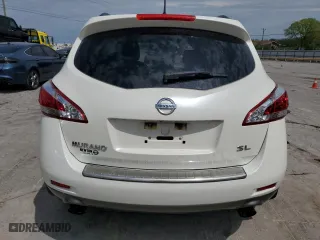 2013 Nissan Murano LE with VIN JN8AZ1MU1DW202429, listed as a Copart auction lot 53546535 with 108,631 mi miles and Salvage Title. Bid and sale history available at carsss.com. Image 6.