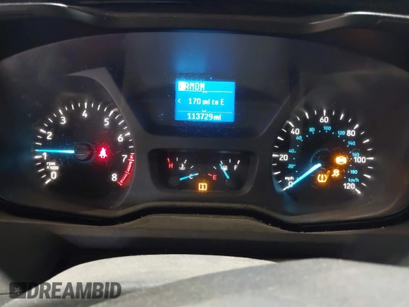 2017 Ford Transit with VIN 1FTYR1ZM3HKB29581, listed as a IAAI auction lot 41639407 with 113,729 mi miles and . Bid and sale history available at DreamBid. Image 7.