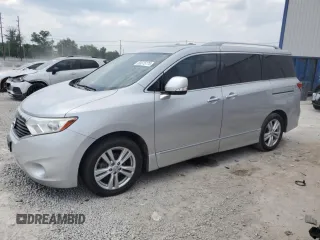 2014 Nissan Quest S z VIN JN8AE2KP5E9102719, wystawiony jako Copart lot #59375775 z przebiegiem 127 220 mil mil oraz Szkoda całkowita • Salvage title. Historia ofert i sprzedaży dostępna na DreamBid. Obrazek 1.
