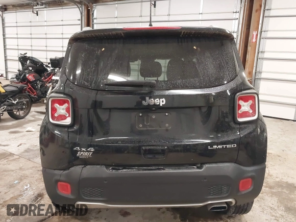 2018 Jeep Renegade Limited with VIN ZACCJBDB6JPJ09749, listed as a IAAI auction lot 41382696 with 25,644 mi miles and . Bid and sale history available at DreamBid. Image 16.