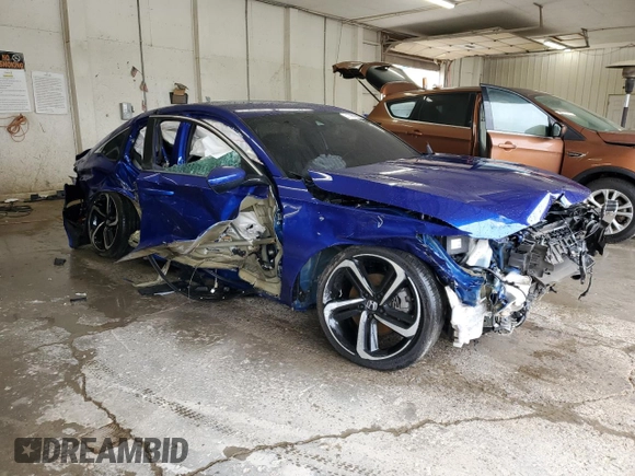 2019 Honda Accord Sport with VIN 1HGCV1F39KA078376, listed as a Copart auction lot 51296385 with 122,576 mi miles and Non Repairable. Bid and sale history available at DreamBid. Image 4.