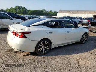 2018 Nissan Maxima SL with VIN 1N4AA6APXJC408267, listed as a Copart auction lot 61451315 with 89,680 mi miles and Salvage title. Bid and sale history available at DreamBid. Image 3.
