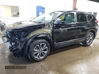 2022 Honda CR-V EX z VIN 2HKRW2H51NH649351, wystawiony jako Copart lot #56668385 z przebiegiem 33 420 mil mil oraz Szkoda całkowita • Salvage title. Historia ofert i sprzedaży dostępna na DreamBid. Obrazek 1.