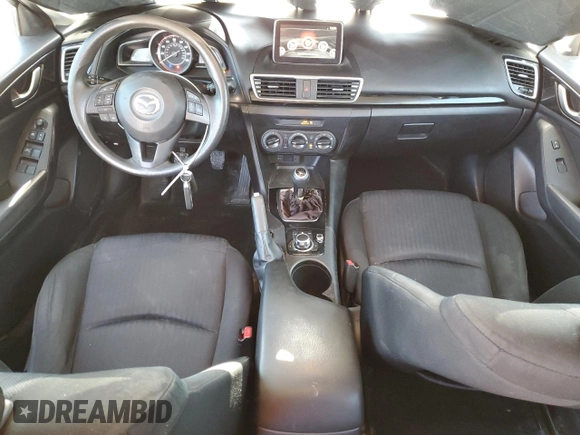 2015 Mazda 3 i Sport with VIN 3MZBM1K77FM178987, listed as a Copart auction lot 41825265 with 116,416 mi miles and Salvage Title. Bid and sale history available at DreamBid. Image 8.