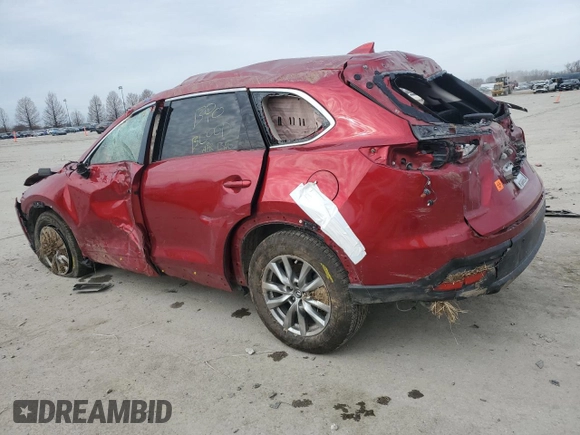 2018 Mazda CX-9 Touring with VIN JM3TCACY7J0210812, listed as a Copart auction lot 45380805 with 83,403 mi miles and Salvage title. Bid and sale history available at DreamBid. Image 2.