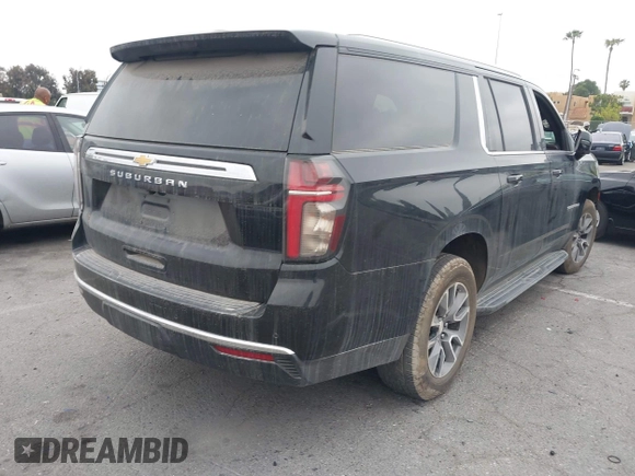 2021 Chevrolet Suburban LT z VIN 1GNSCCKD8MR146950, wystawiony jako IAAI lot #42431197 z przebiegiem 155 060 mil mil oraz . Historia ofert i sprzedaży dostępna na DreamBid. Obrazek 4.
