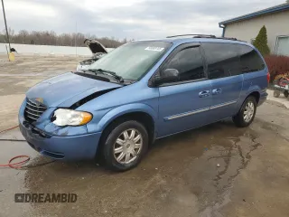 2007 Chrysler Town & Country LWB Touring with VIN 2A4GP54LX7R273419, listed as a Copart auction lot 50888705 with 219,038 mi miles and Non Repairable. Bid and sale history available at carsss.com. Image 1.