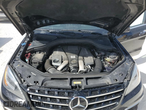 2015 Mercedes-Benz M 63 AMG with VIN 4JGDA7EB1FA470876, listed as a Copart auction lot 77074354 with Not Provided miles and Salvage Title. Bid and sale history available at carsss.com. Image 12.