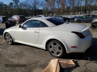 2004 Lexus SC 430 z VIN JTHFN48Y440053107, wystawiony jako Copart lot #46155525 z przebiegiem 223 220 mil mil oraz Czysty tytuł • Clean title. Historia ofert i sprzedaży dostępna na DreamBid. Obrazek 2.