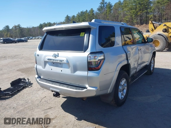 2018 Toyota 4Runner SR5 with VIN JTEBU5JR2J5581170, listed as a IAAI auction lot 41839275 with 60,212 mi miles and . Bid and sale history available at DreamBid. Image 4.