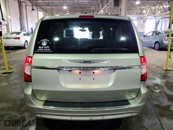 2013 Chrysler Town & Country Limited with VIN 2C4RC1GG0DR695275, listed as a Copart auction lot 49401005 with 182,802 mi miles and Clean Title. Bid and sale history available at carsss.com. Image 6.